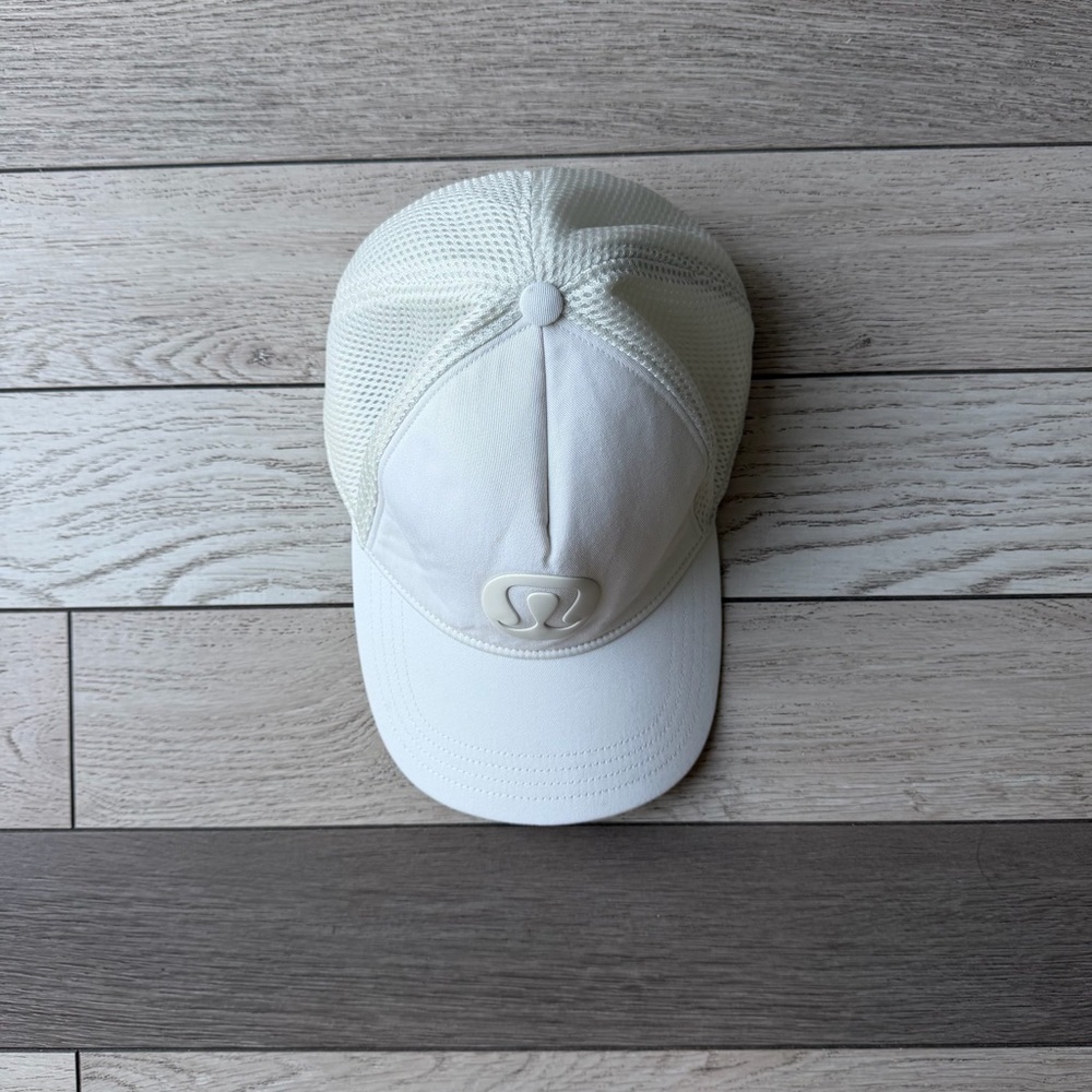 lululemon athletica Trucker Hat Logo cream     L/XL